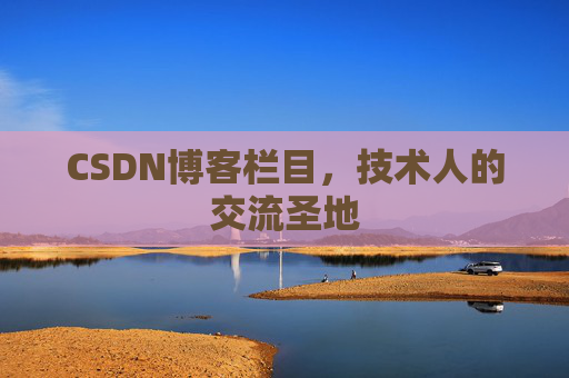 CSDN博客栏目，技术人的交流圣地